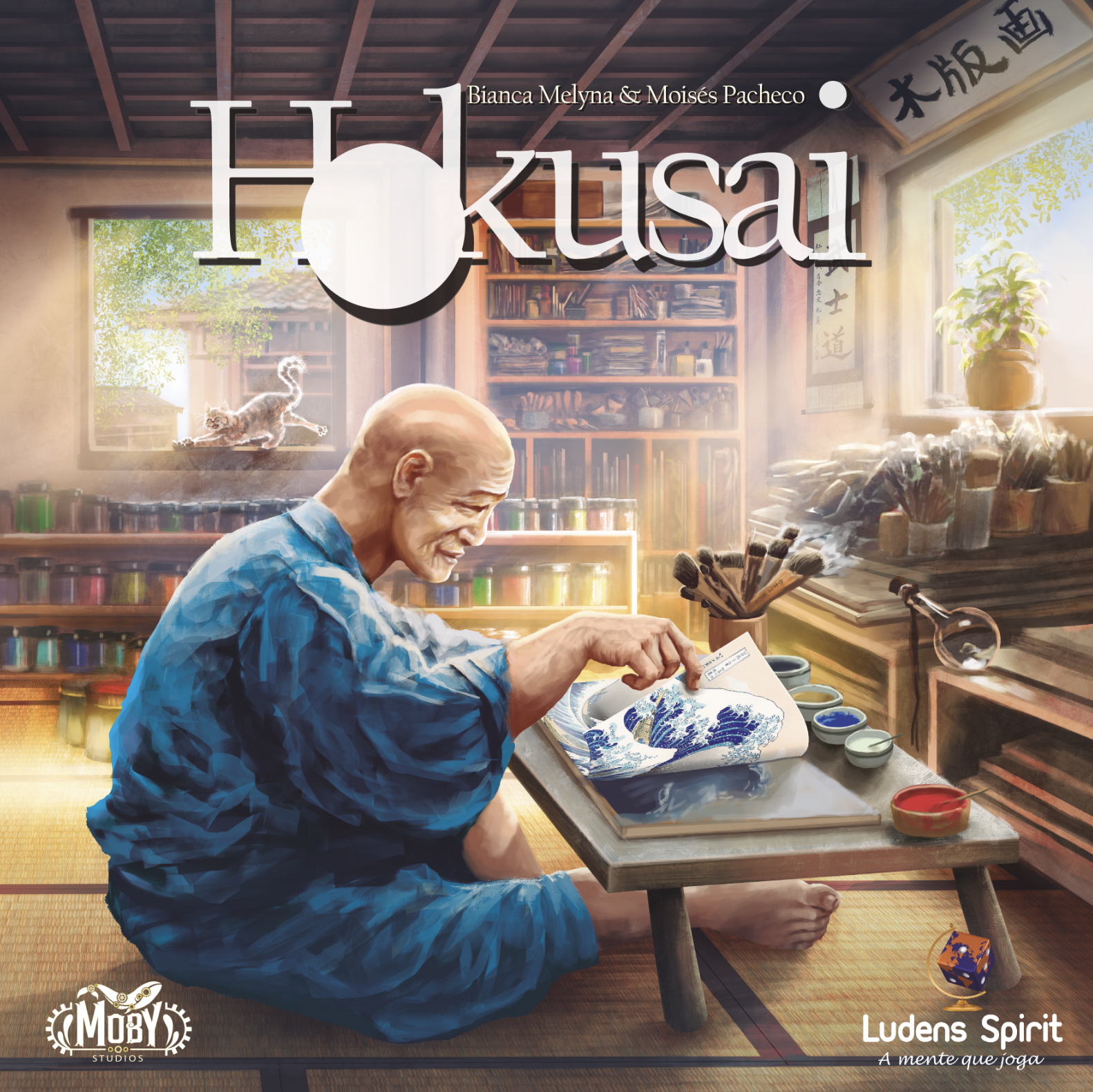 Hokusai: jogo de tabuleiro busca resgatar tradição milenar japonesa!